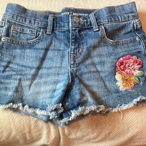 Embroidered shorts